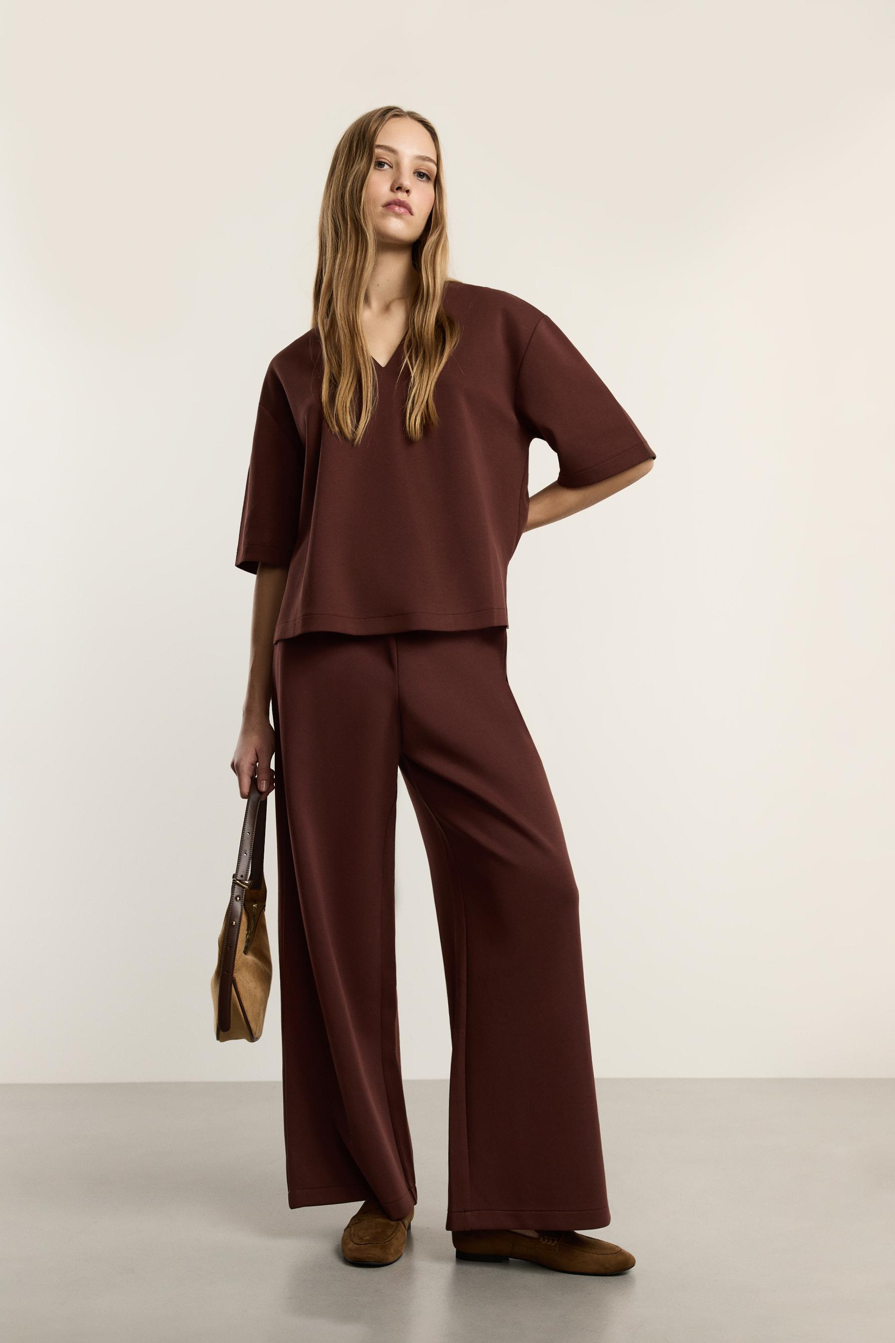 Pantalón wide leg