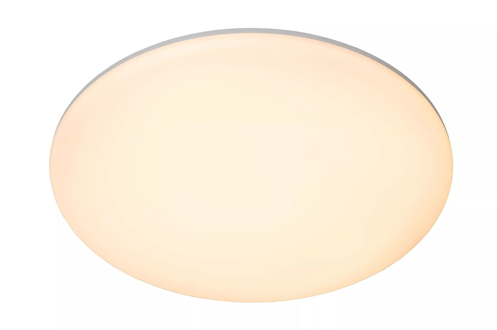 Plafon OLSONokrągły biały opal LED 1x36W 35cm 2500lm IP44 Lucide
