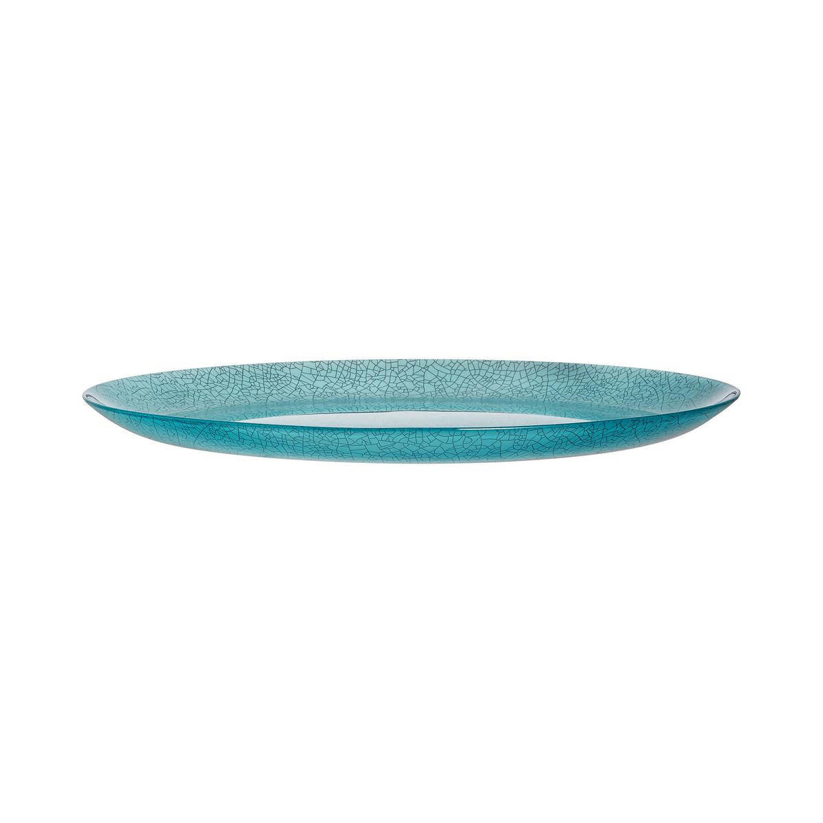 ICY - Assiette plate bleue 26 cm