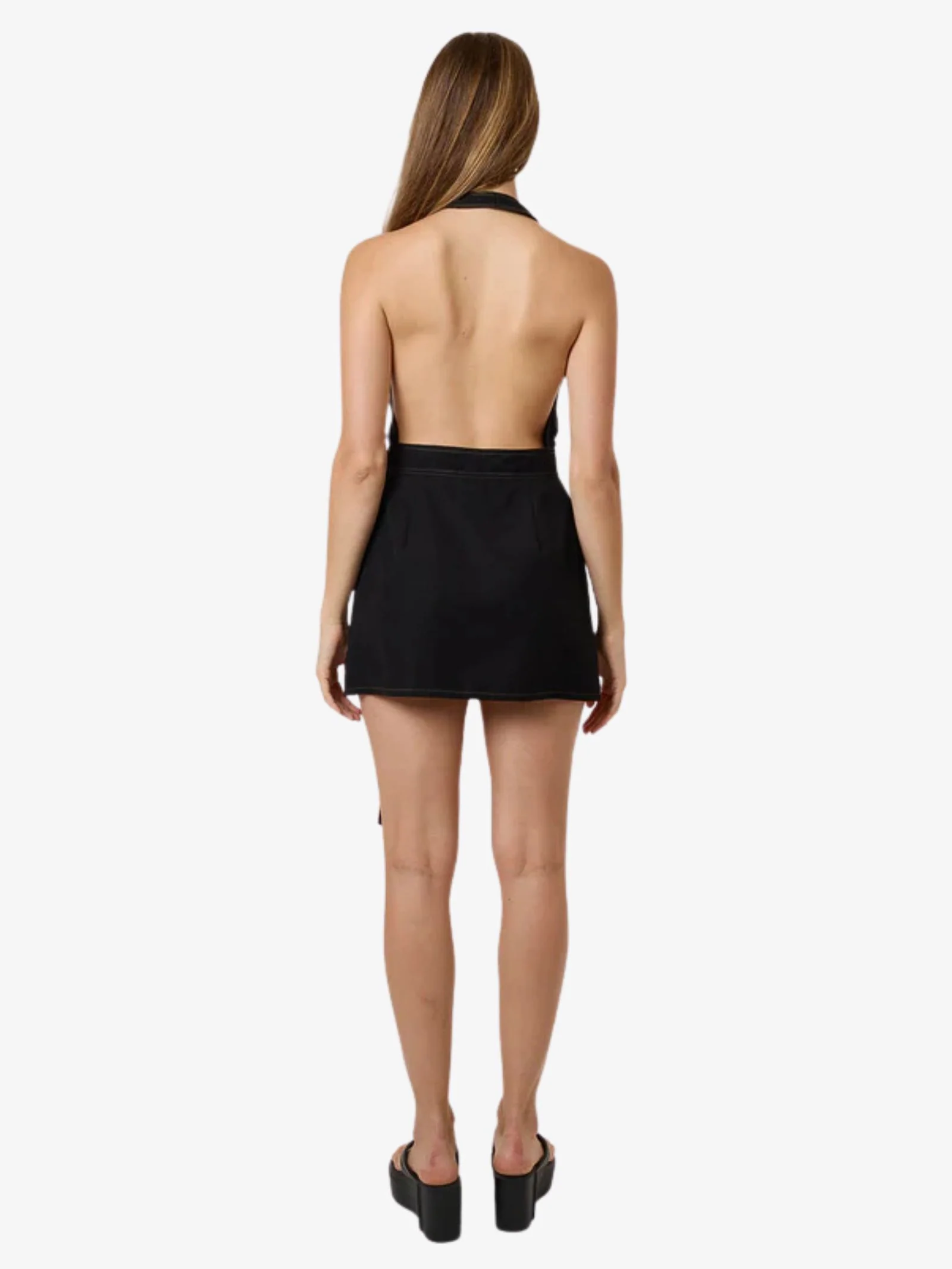 Skye Halter Mini Dress
