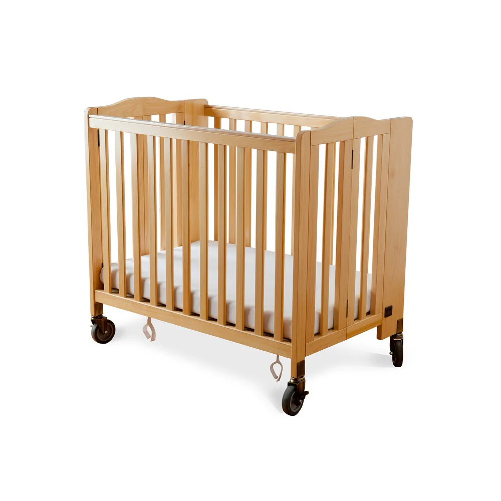 Simmons Kids ChildCare Natural Foldaway Crib