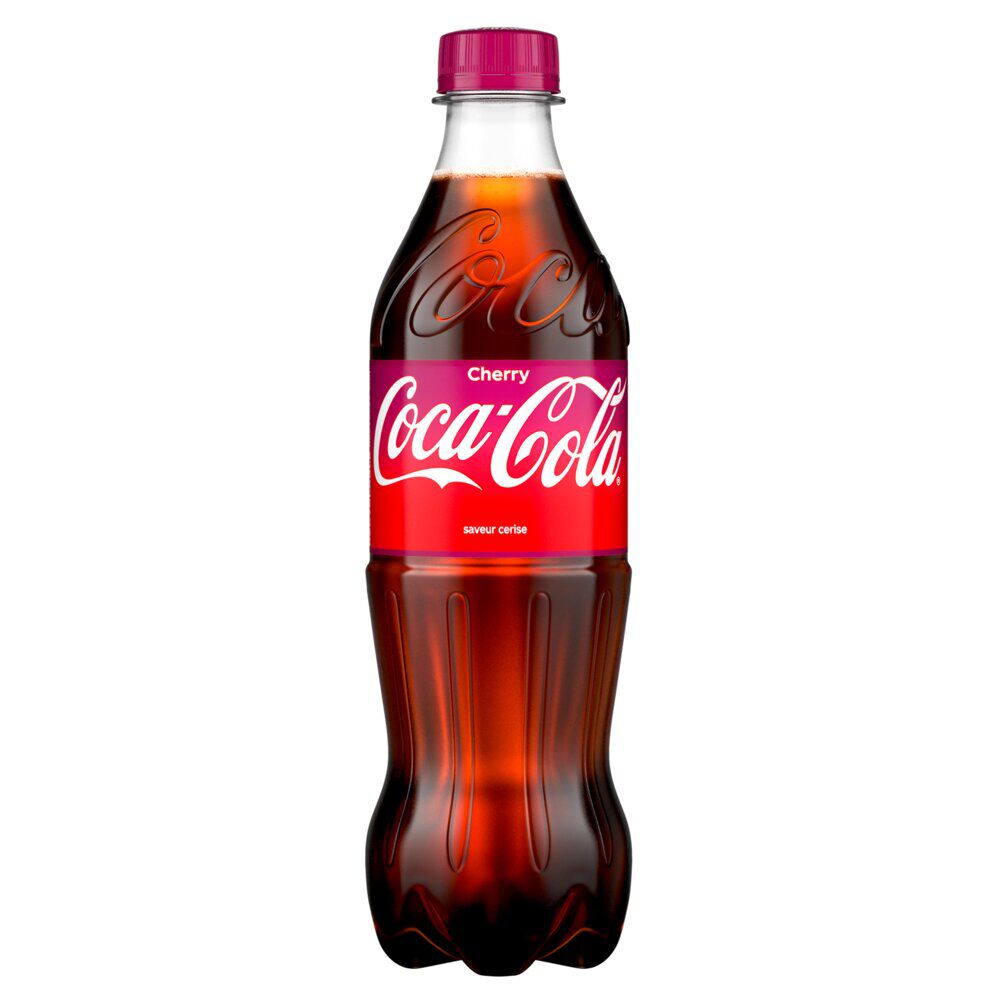 Boisson Coca-Cola Cherry go&ucirc;t cerise bouteille 50cl