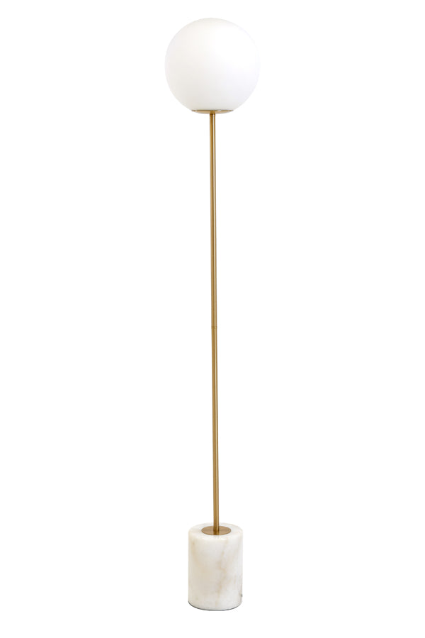 Light & Living - Vloerlamp MEDINA - Ø25x156cm - Wit