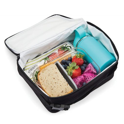PackIt Classic Cooler Lunch Box Bag Freeze and Go - Black