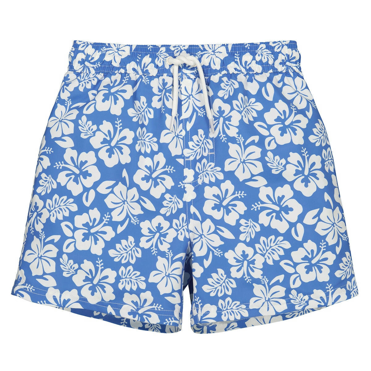 Short de bain, motif floral