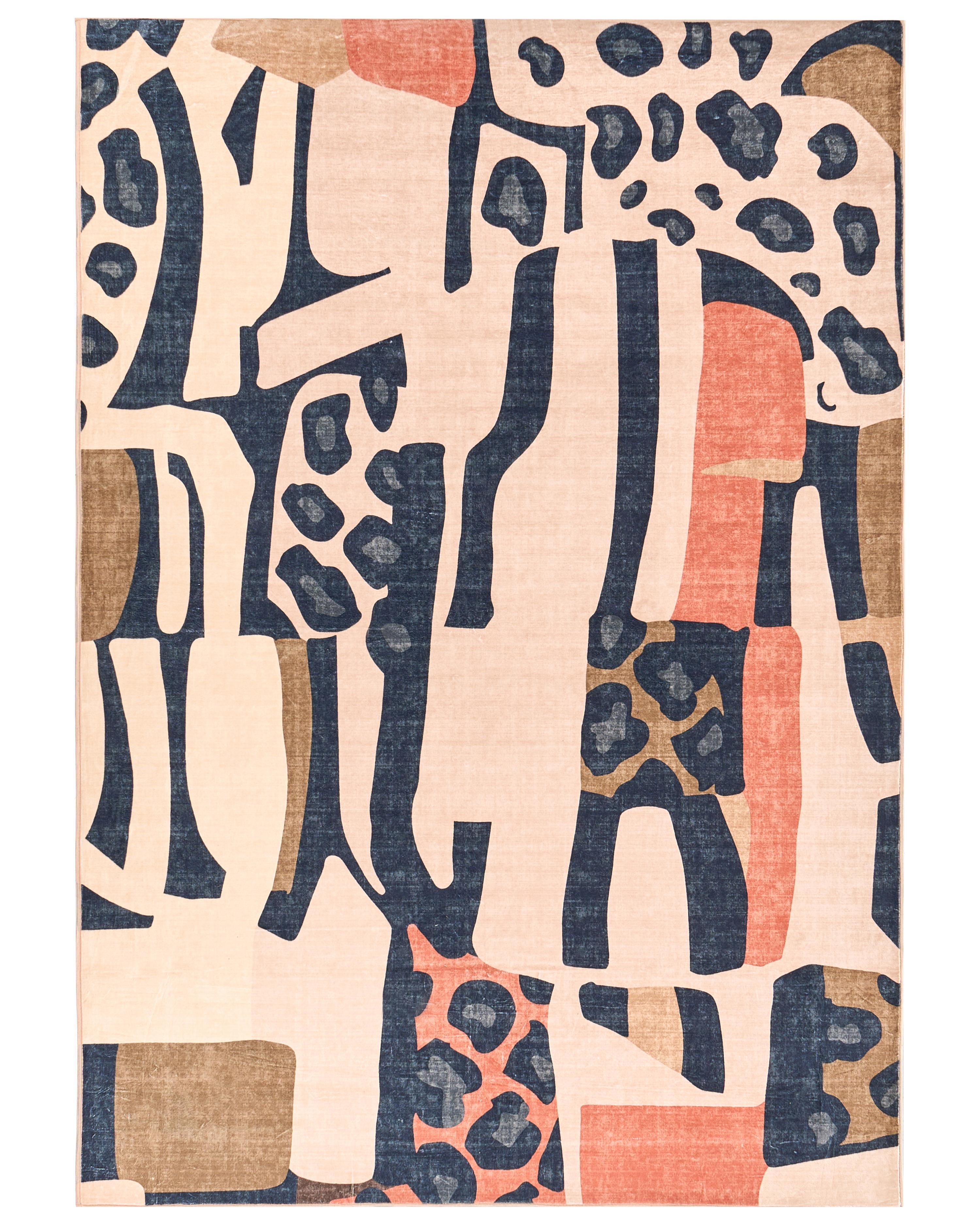 Rug INHISAR Multicolour 140 x 200 cm
