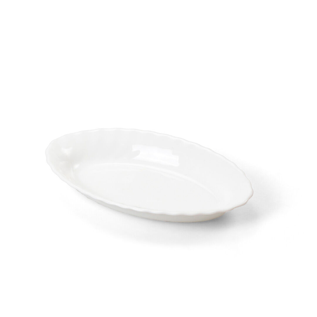 Travessa oval trianon LUMINARC branca 22cm