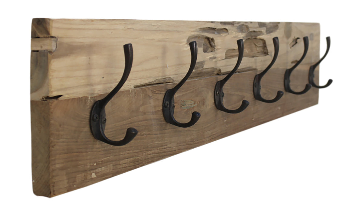 HSM Collection kapstok Railwood - 3.5 x 18  cm - hout