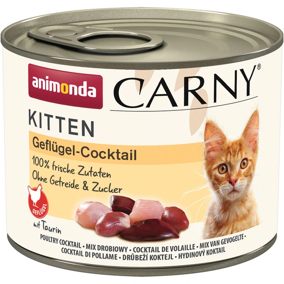 Katzen-Nassfutter, Geflügel, 200 g