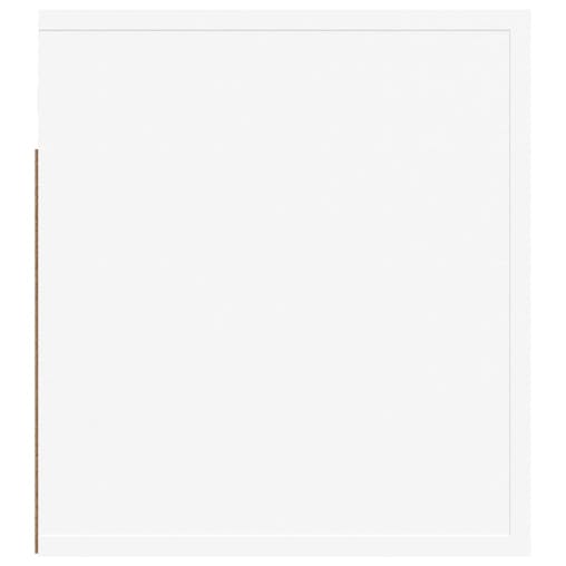 NNEVL Wall-mounted Bedside Cabinet White 50x36x40 cm