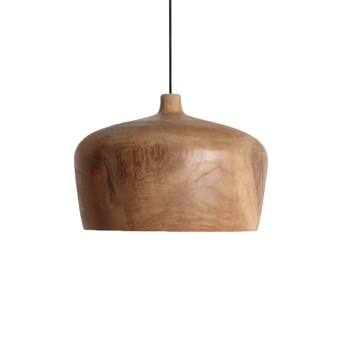 Raw materials hanglamp Sirocco Dome - teakhout - 30x30x20 cm