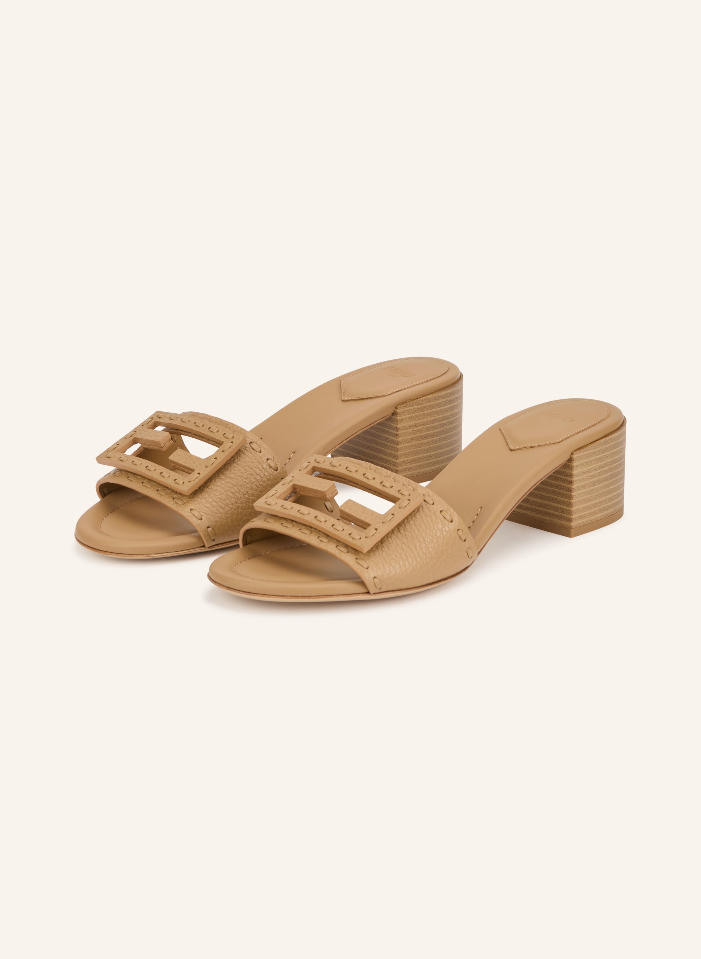 FENDI Mules mit Cut-outs
