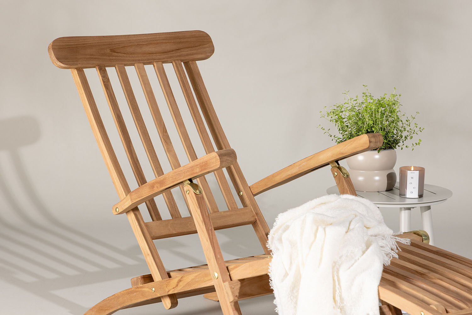 Rebellenclub Eden Tuin Ligbed - Naturel Hout