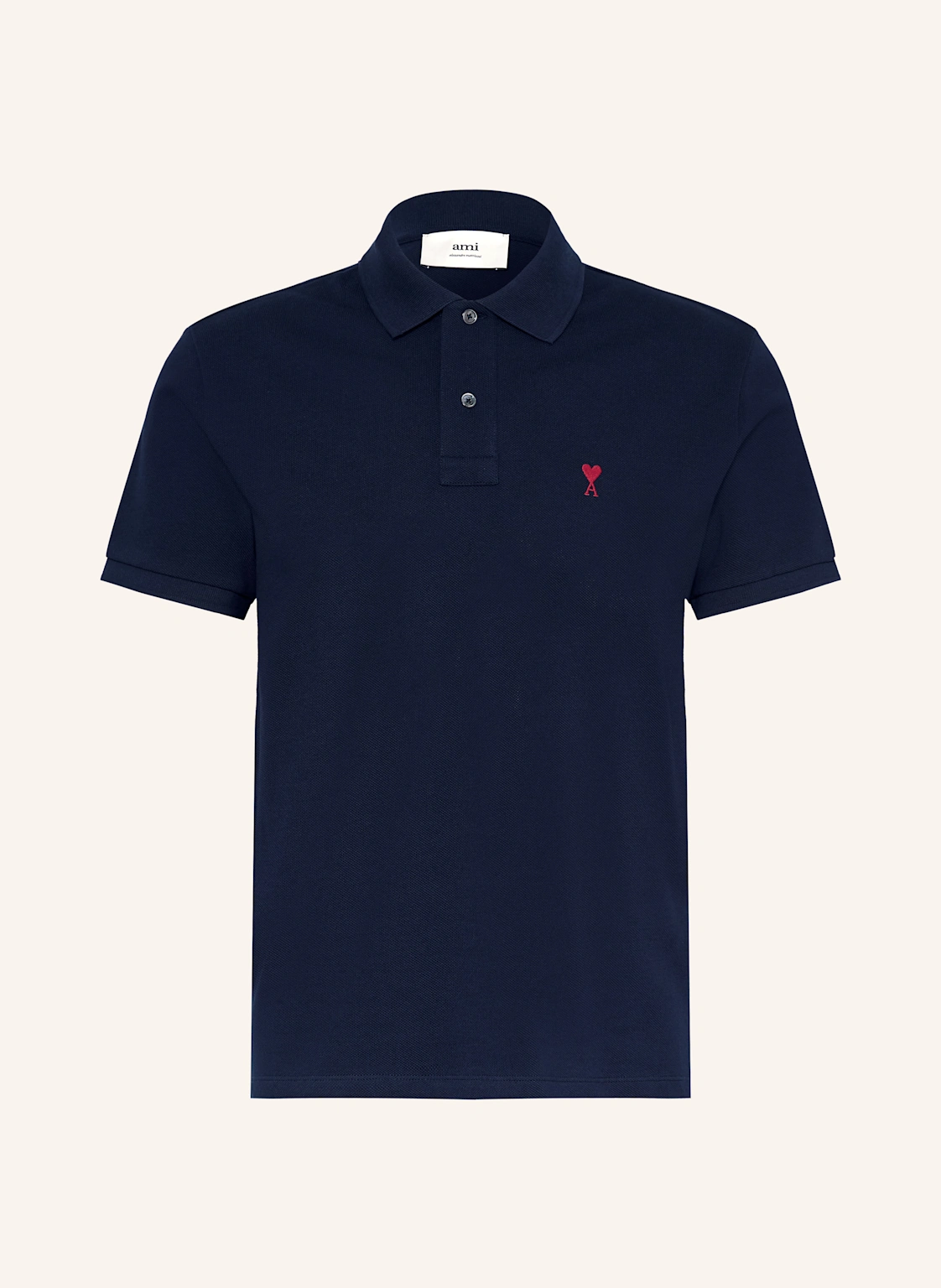 Ami Paris Piqué-Poloshirt Regular Fit