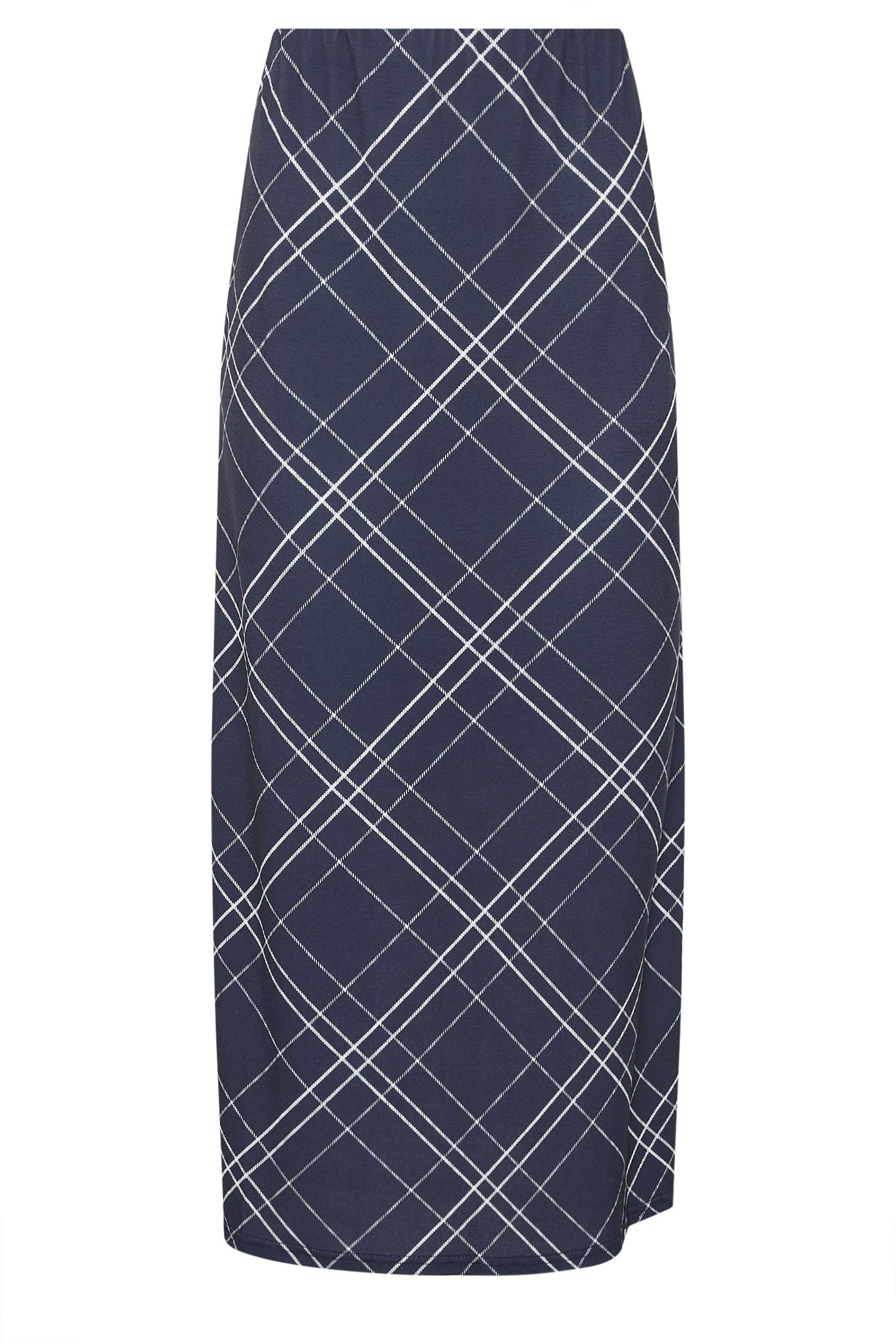 PixieGirl Petite Check Maxi Skirt