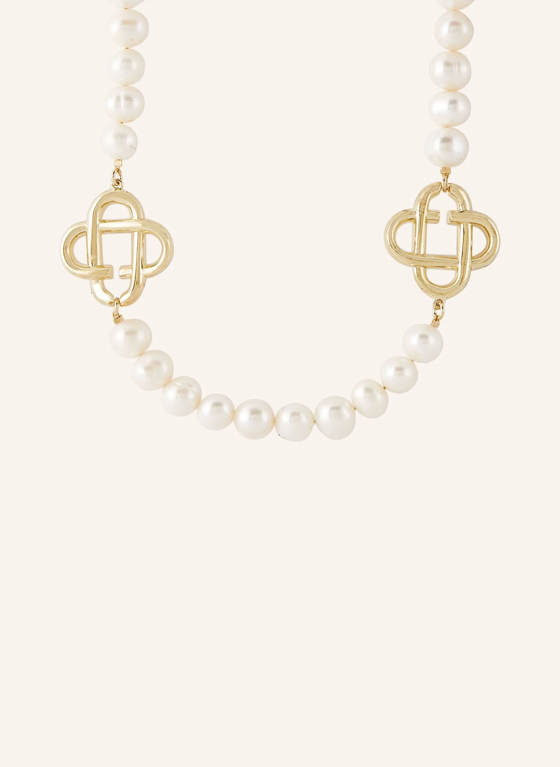 Casablanca Halskette MEDIUM PEARL LOGO