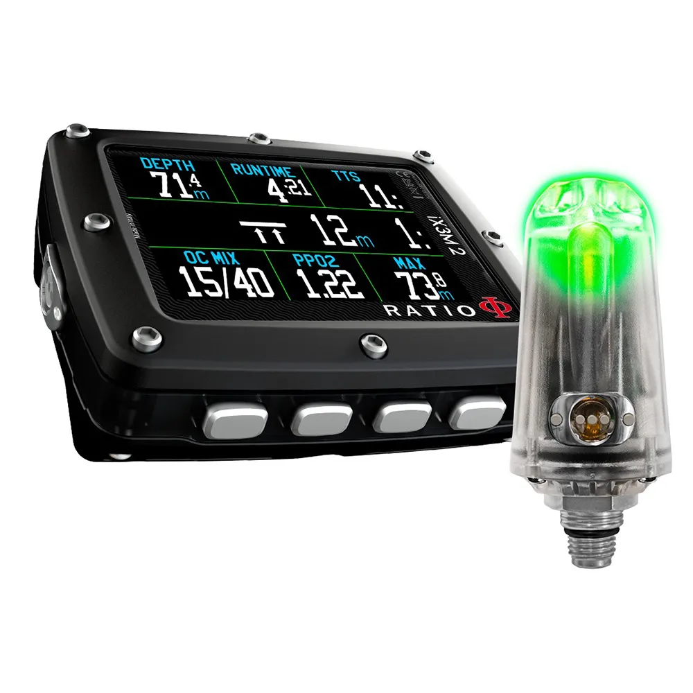 Ratio IX3M2 Tech   Transmitter   Shell Box dive computer
