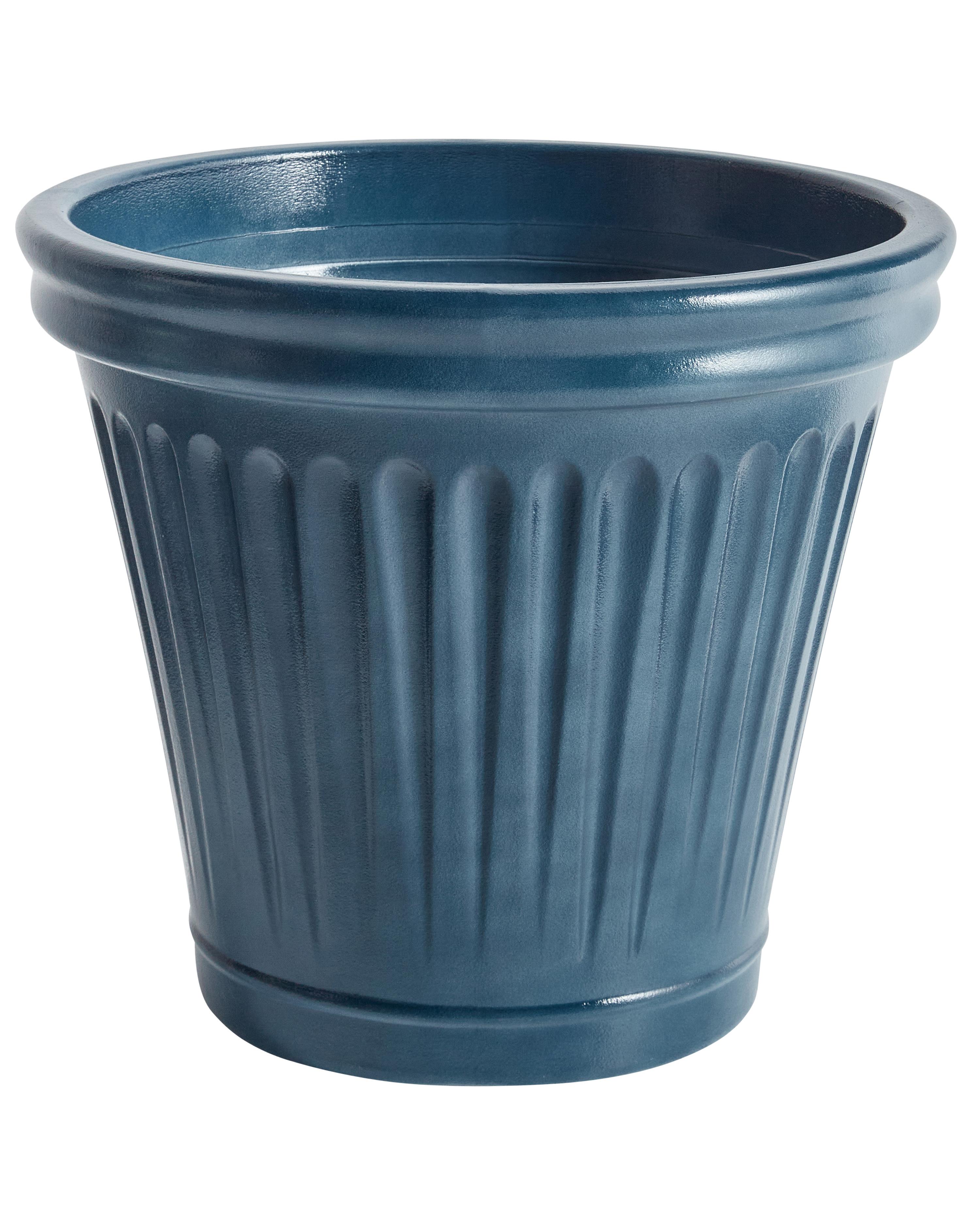 Plant Pot MAIZE 43 cm Blue