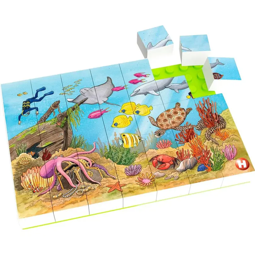 Puzzle Bunte Unterwasserwelt