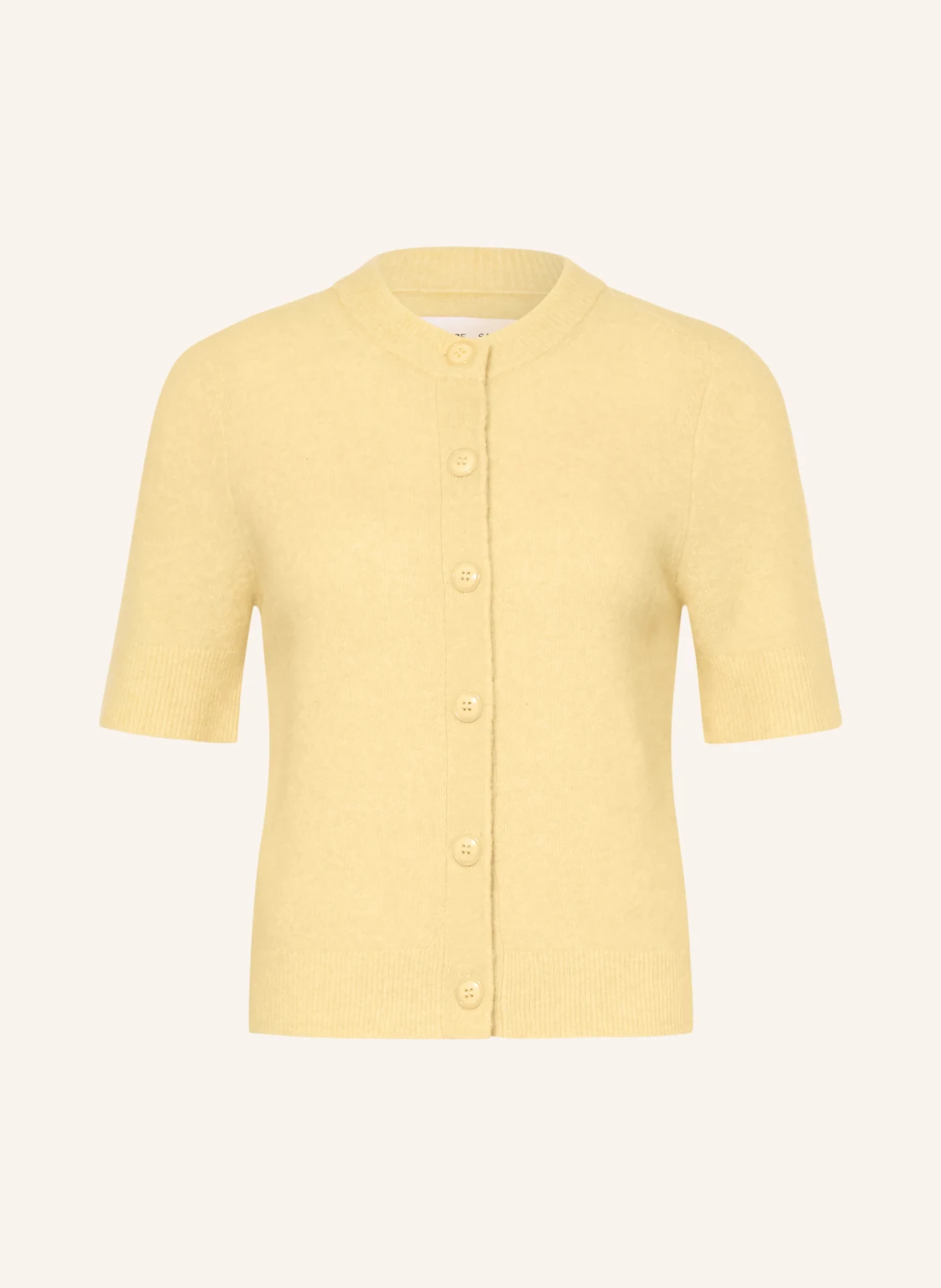 SAMSØE  SAMSØE Strickjacke SANOURA mit Merinowolle und Alpaka