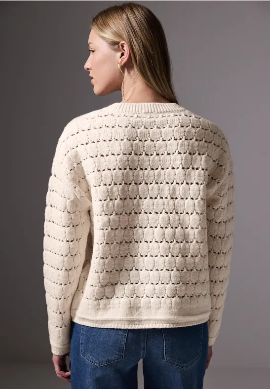 Strukturpullover