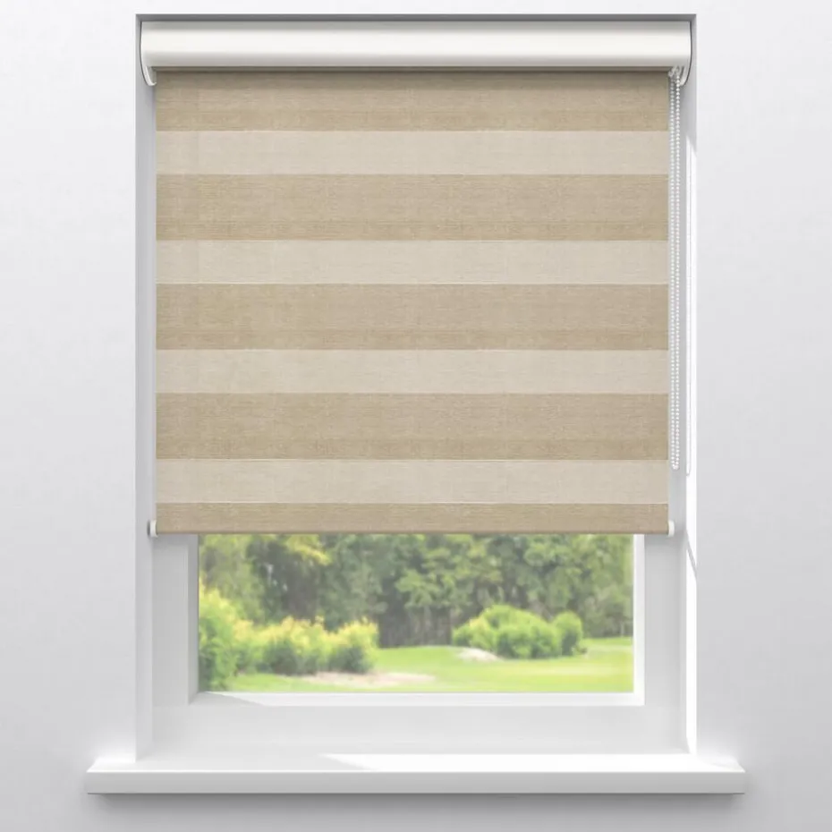 Kwantum Duo-Rolgordijnen | Fenstr Duo Rolgordijn Noan  Naturel
