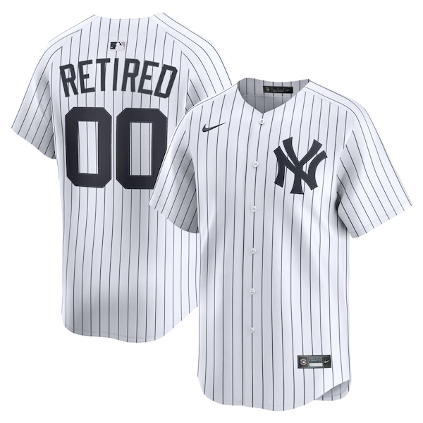 New York Yankees Nike Home Limited Pick-A-Player Retired Roster Jersey - White