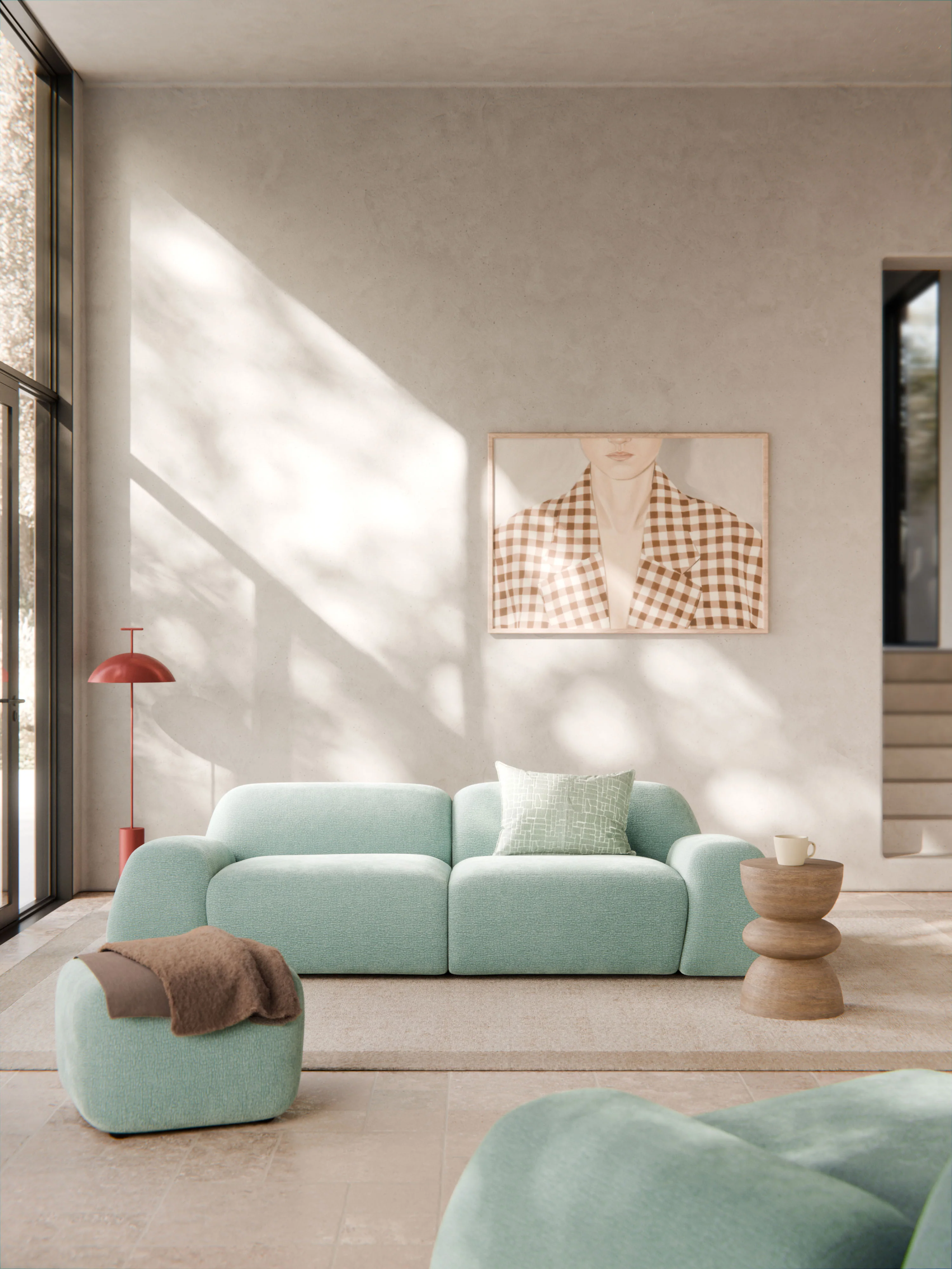 Modulares Sofa Wolke (3-Sitzer)