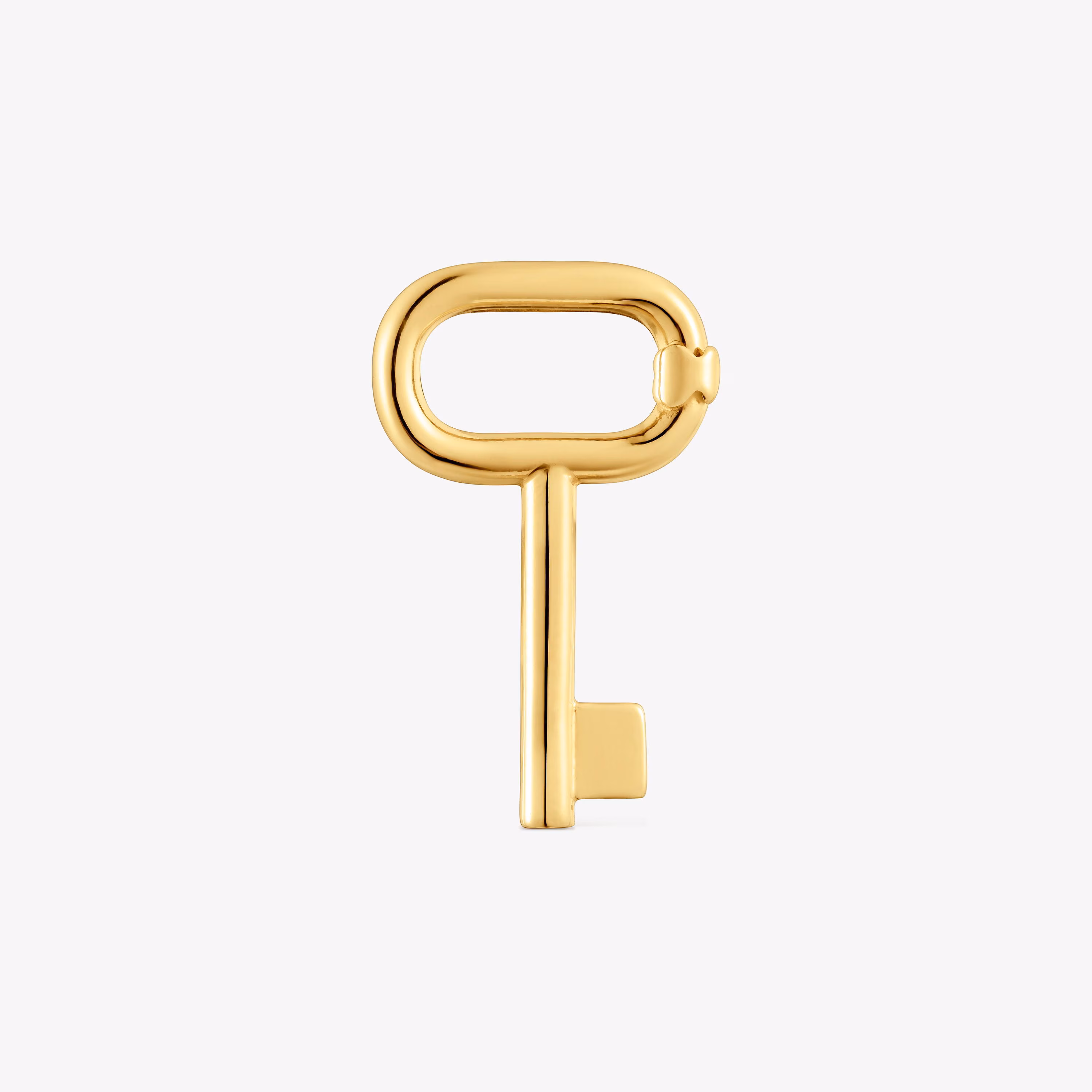 Colgante con baño de oro 18 kt sobre plata motivo llave 23 mm TOUS Unlock