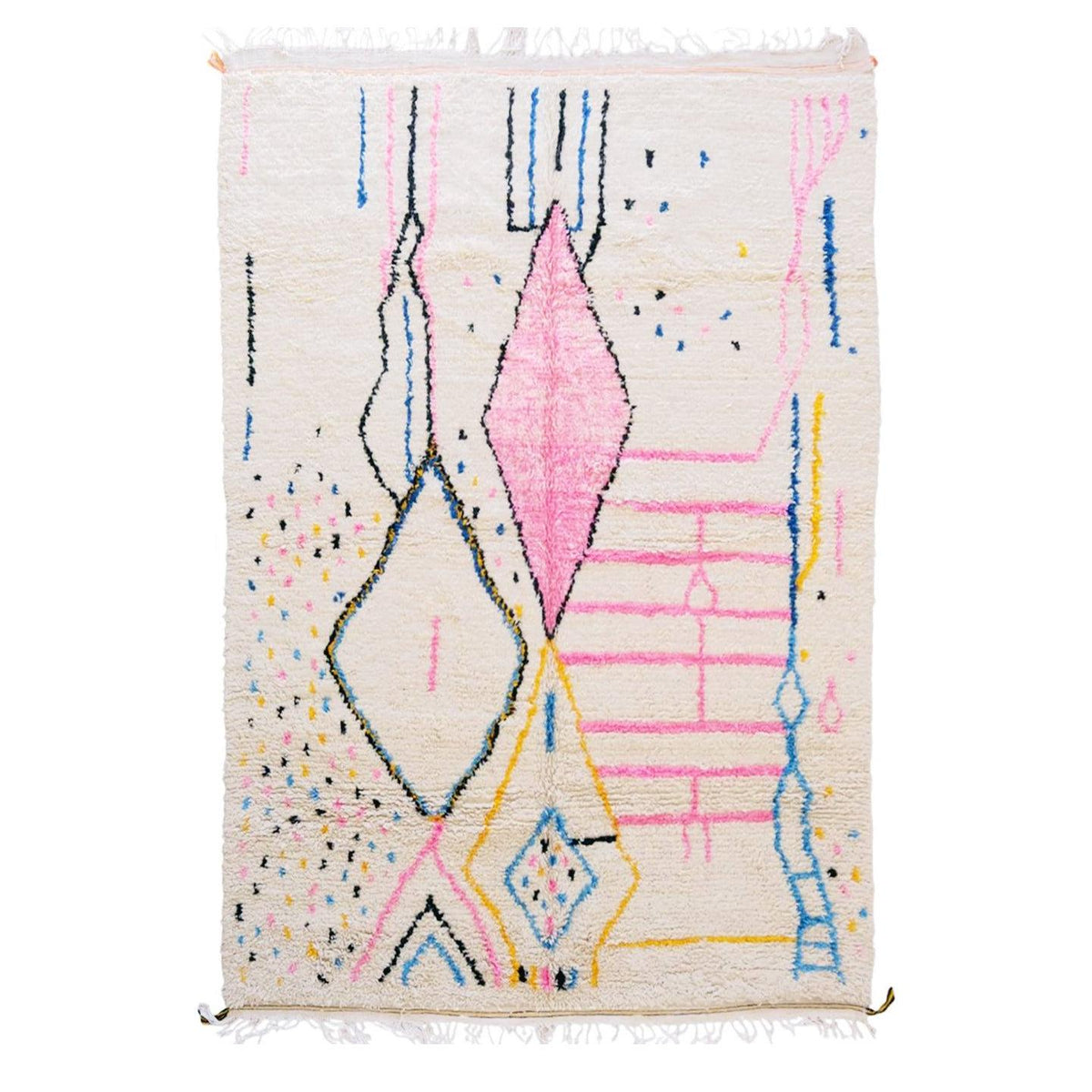 AFK Living vloerkleed Berber - handgemaakt - Wol - 140 cm x 200 cm