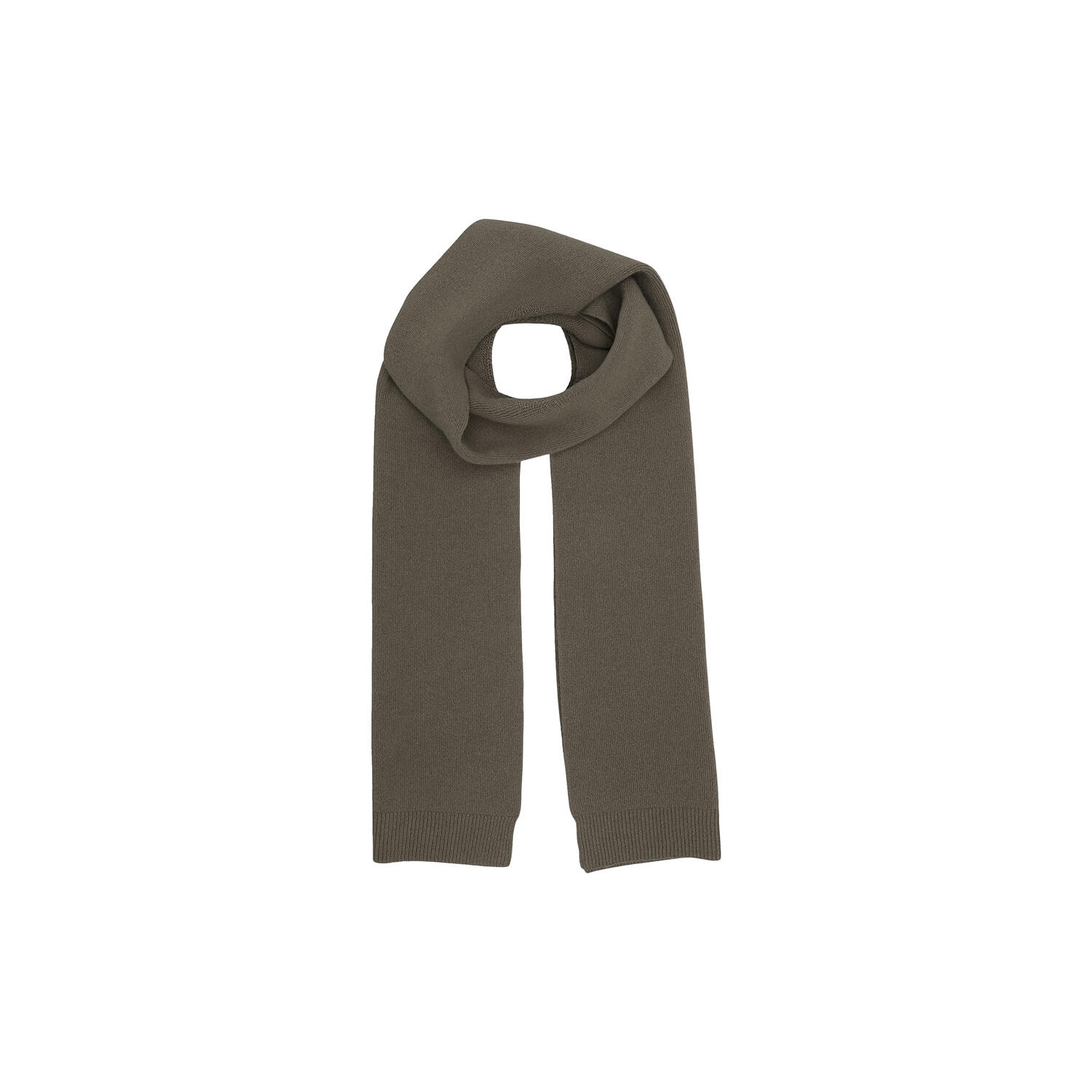 Merino Wool Scarf, dusty olive