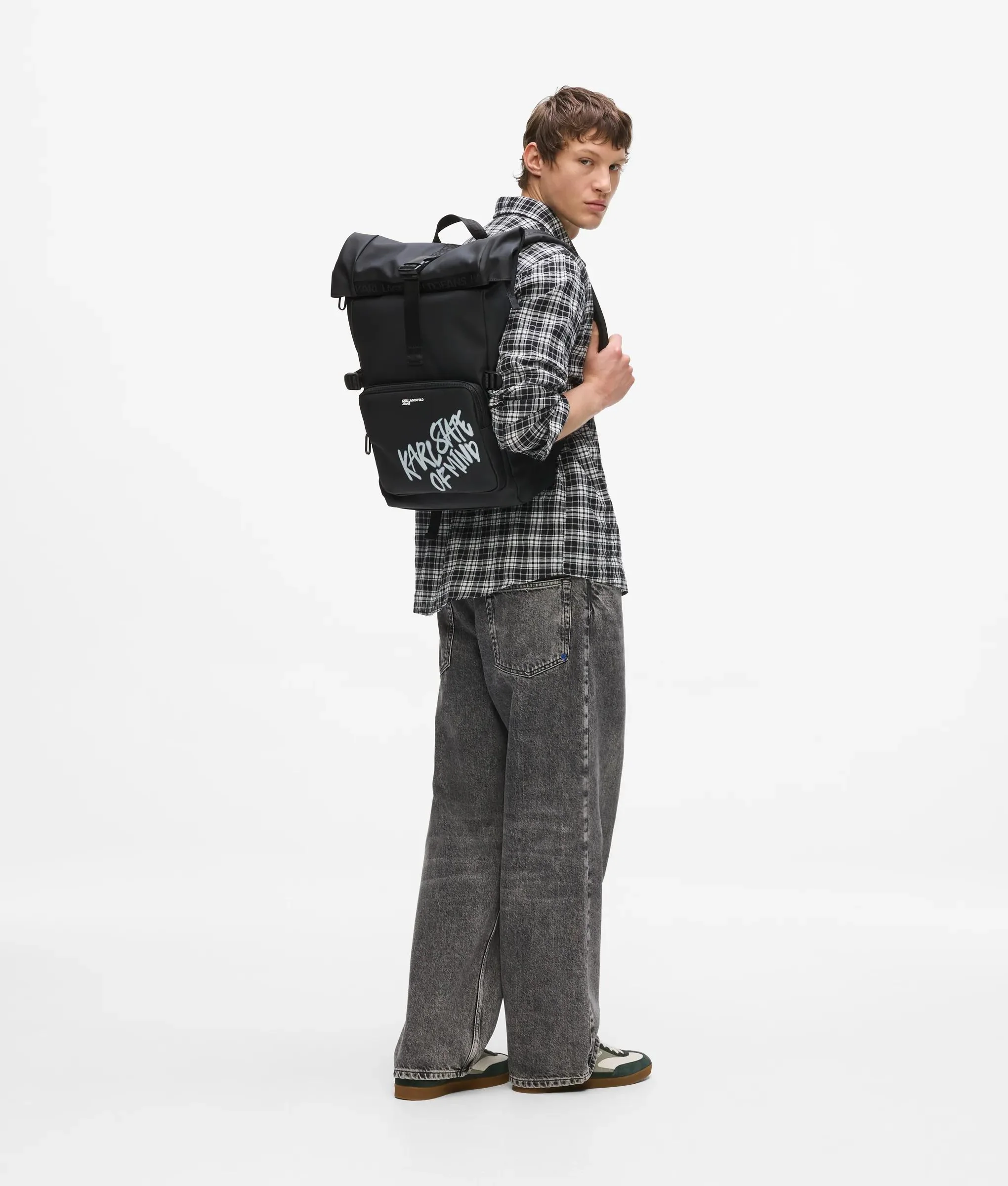 Sac à dos avec citation de Karl