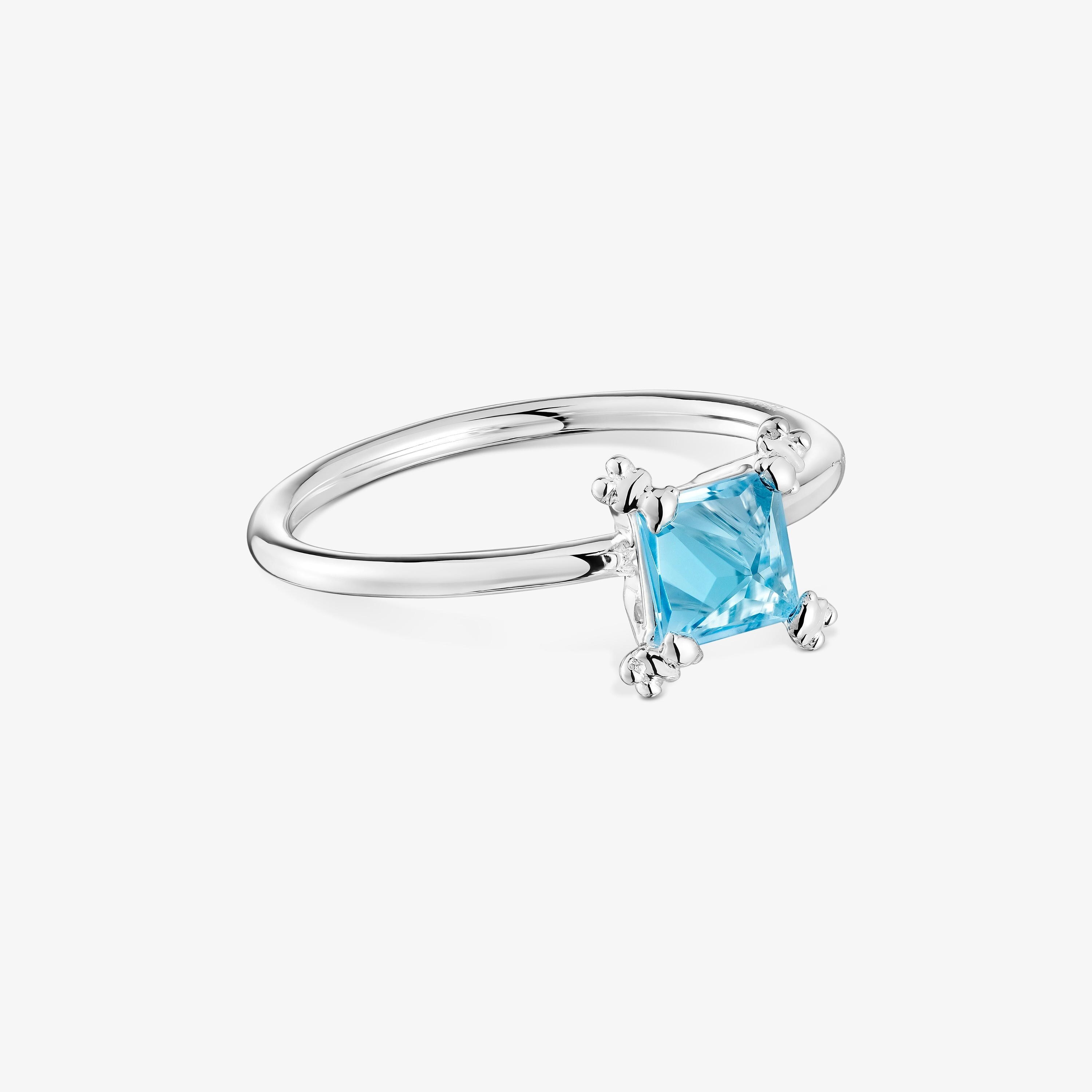 Anillo de plata y topacio Color Pills