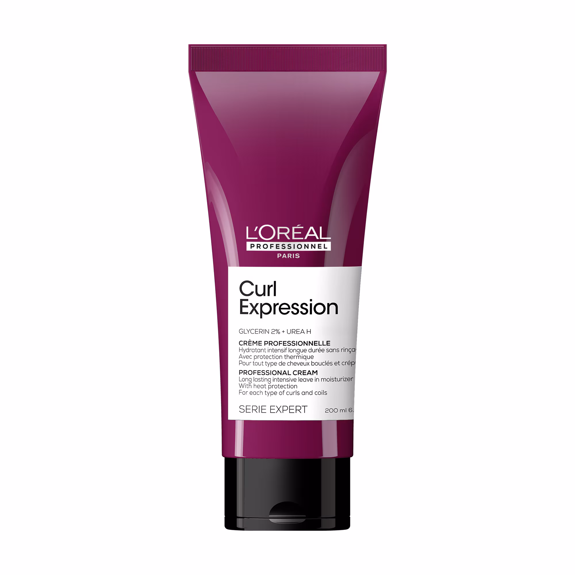 SERIE EXPERT CURL EXPRESSIONCrème hydratation intense longue durée sans rinçage avec protection thermique