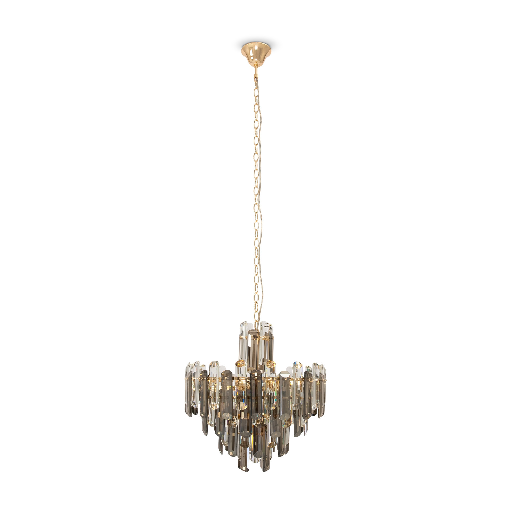 Lampa wisząca mosiężno-złota FLARE 6xE14x40W Maytoni