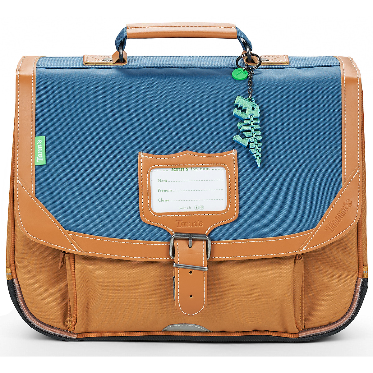 Tann's - NILS CARTABLE 35 CM - Blue / Camel
