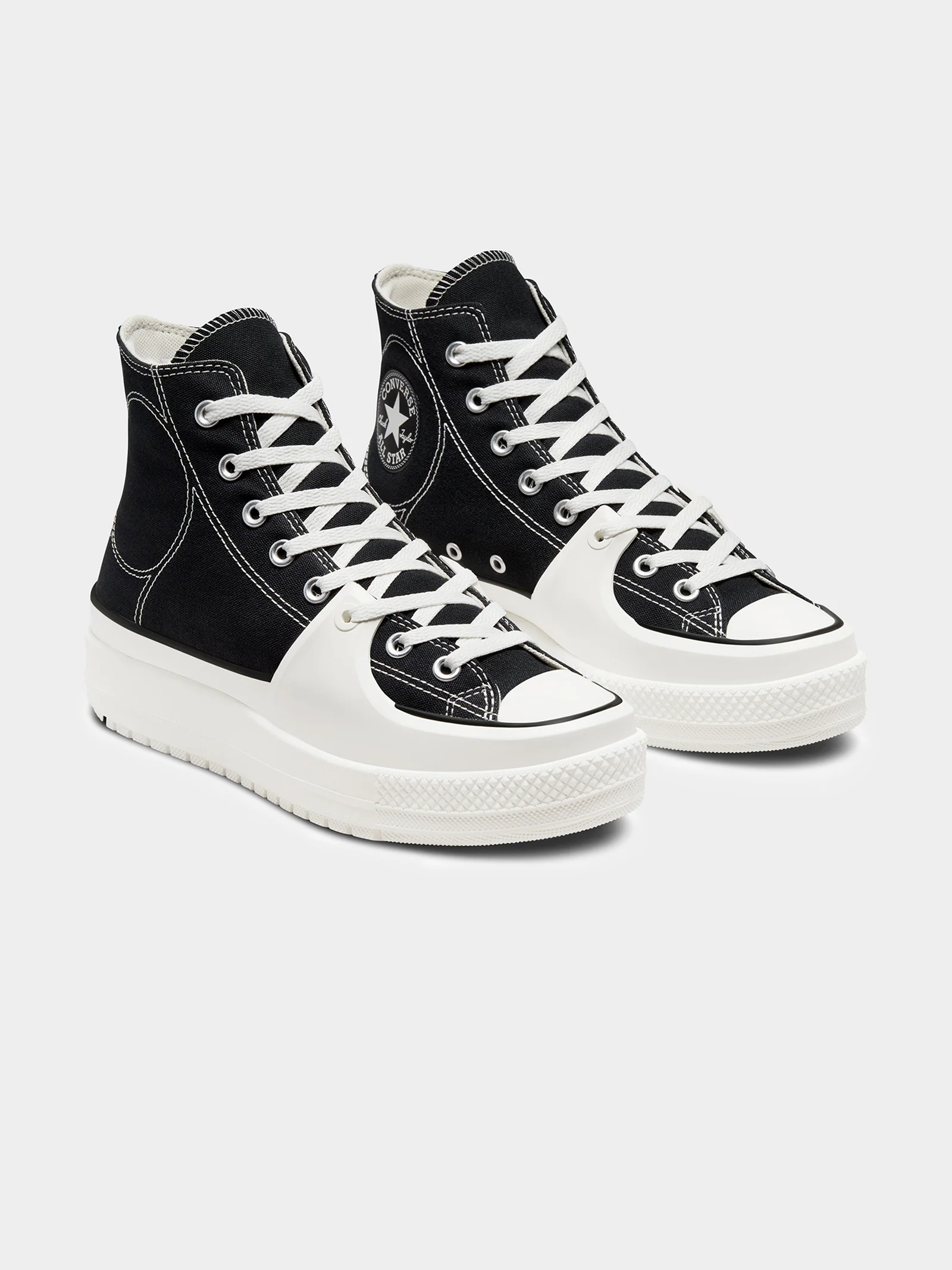 Womens Chuck Taylor All Star Construct Deco Stitch High Top Sneakers