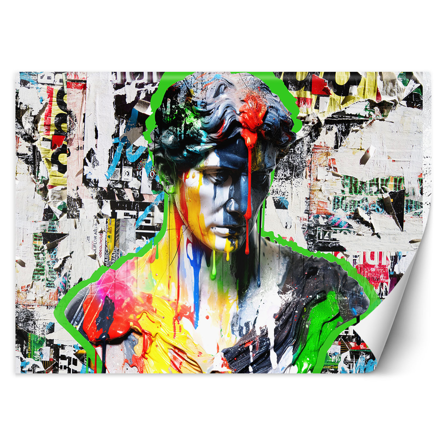 Feeby Fototapeta, Rzeźba Pop Art 150x105