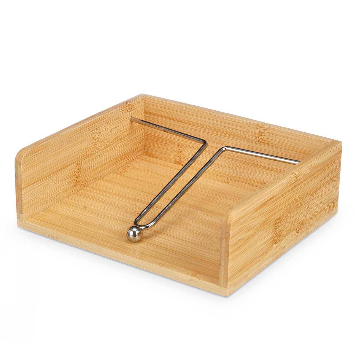 Suporte para guardanapos castanho