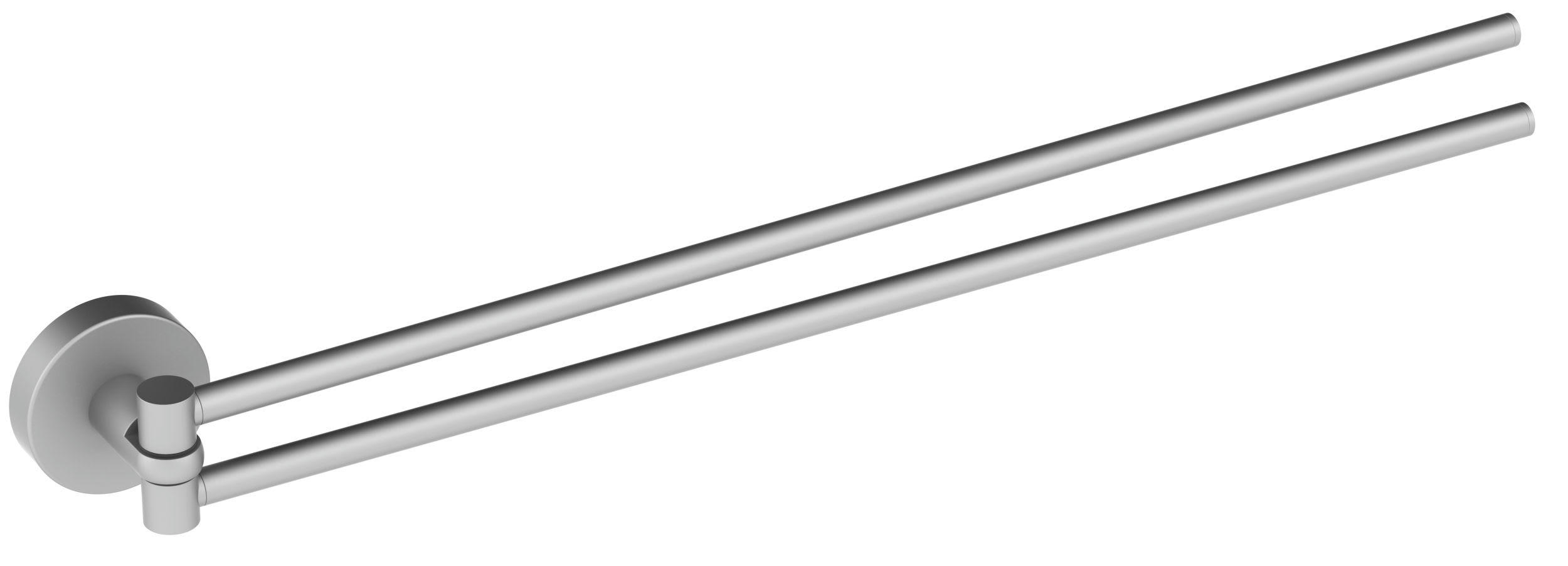 COPERBLINK - Porte-serviette doré double à fixer L45cm