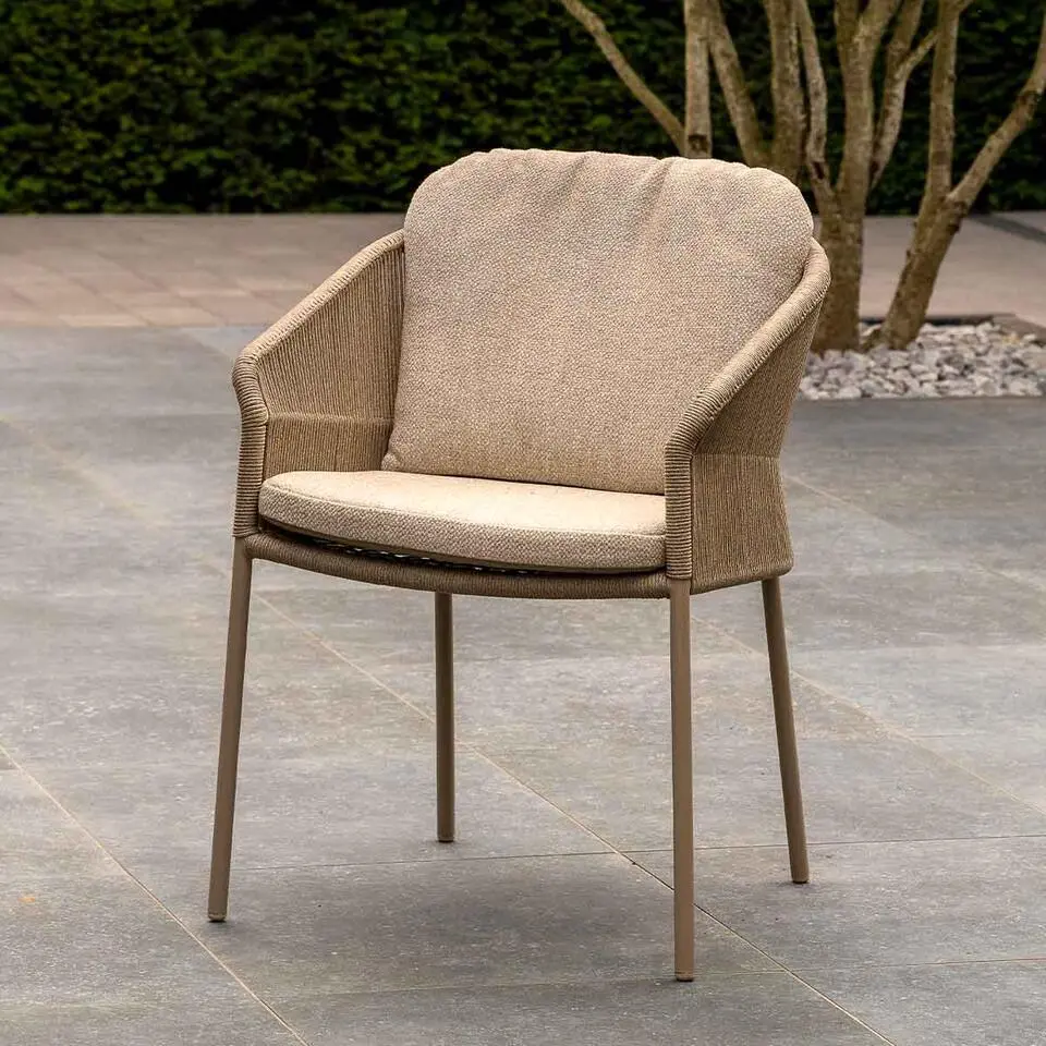 Taste by 4 Seasons Florence tuinset 5-delig - Prado tafel &Oslash;130cm