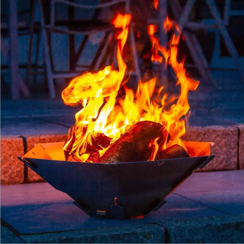 Feuerschale Hexagon