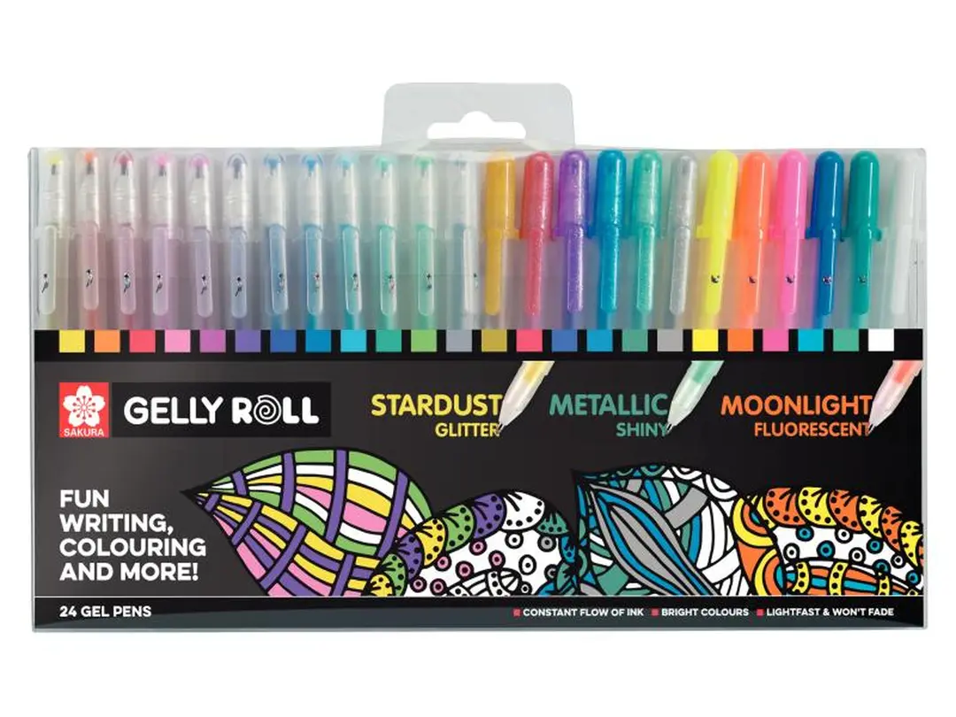 Kugelschreiber 24er-Set Gelly Roll