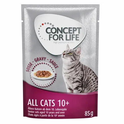Concept for Life All Cats 10+ – in Gravy