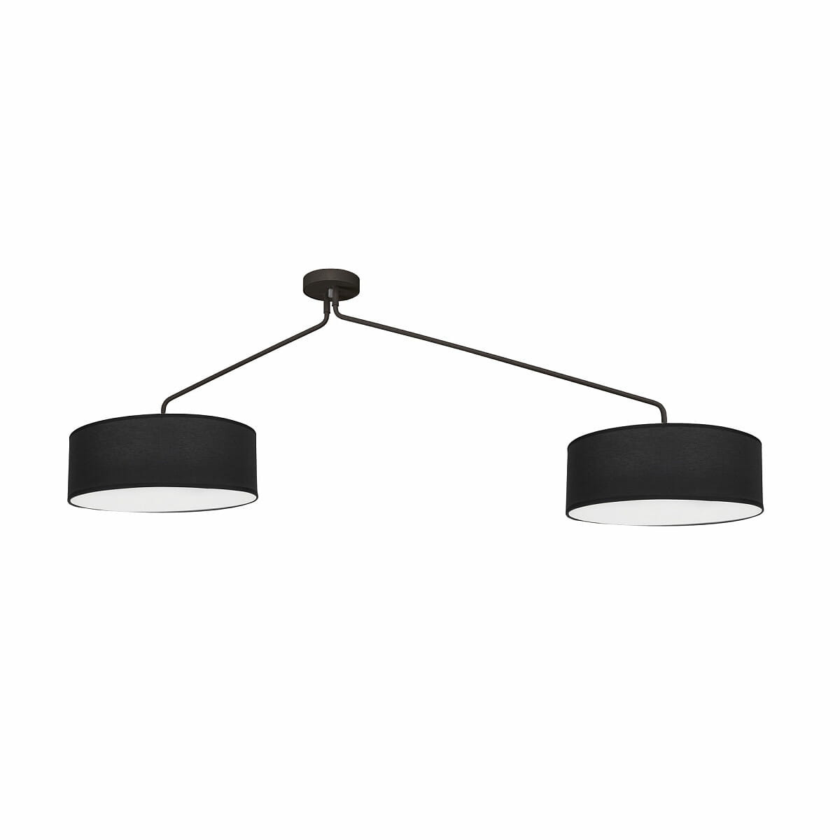 Lampa wisząca czarno-biała FALCON 6xE27x25W Nowodvorski