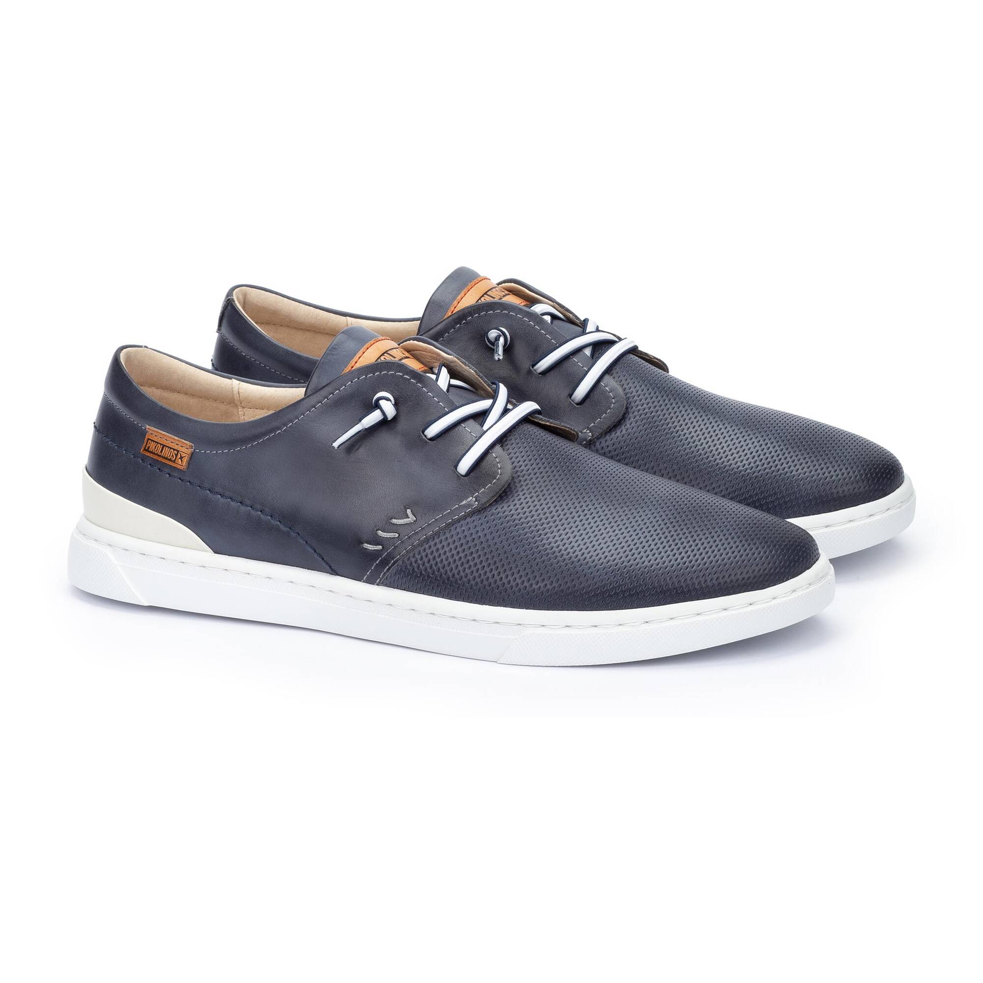ALICANTE - Zapato con cordones y elásticos para hombre
