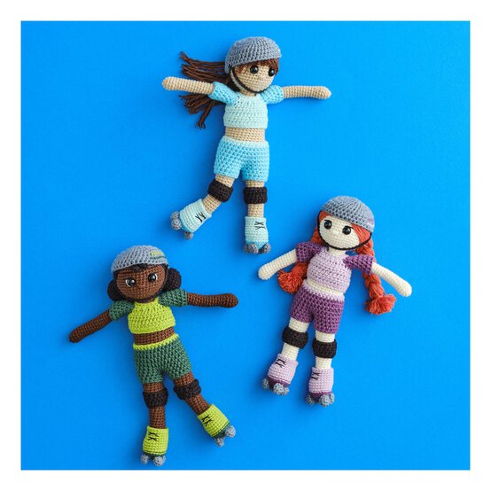 Knitcraft Tiny Friends Go Skating Digital Pattern 0329
