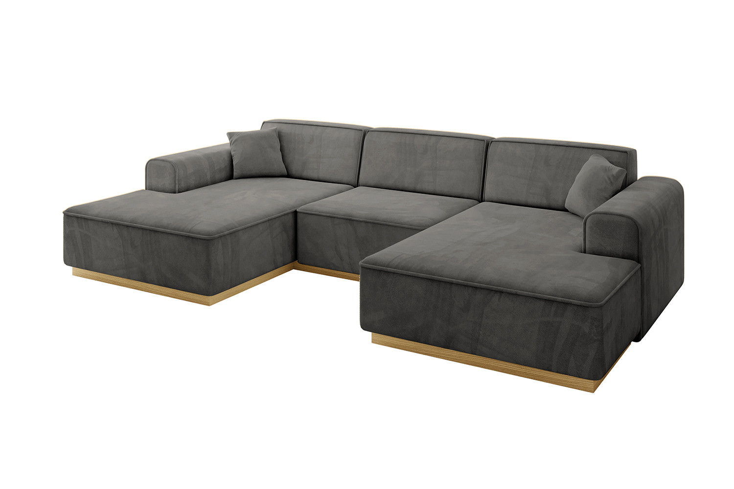 Narożnik uniwersalny bez funkcji spania IREA-U1-v2 301x165x80 Ciemnoszary