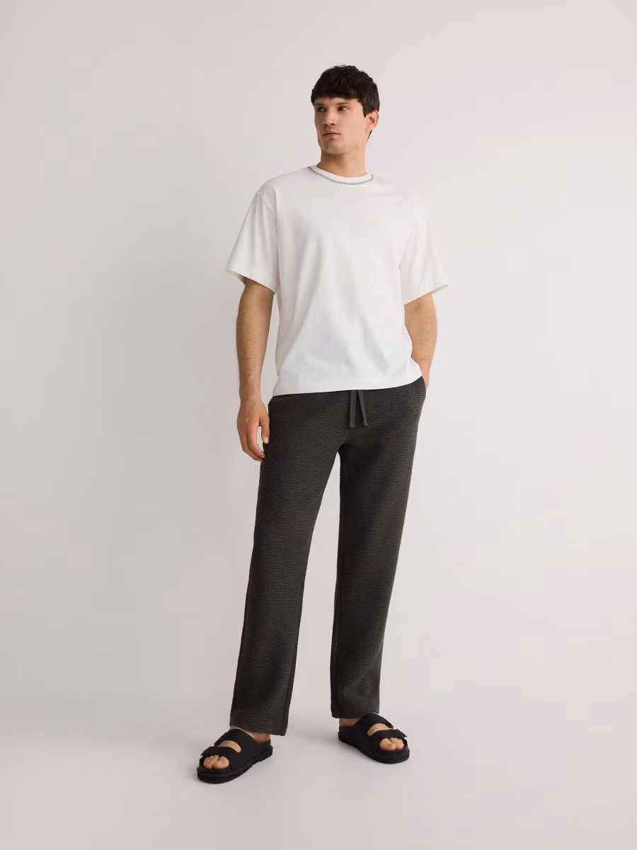 Structural Jersey Trousers