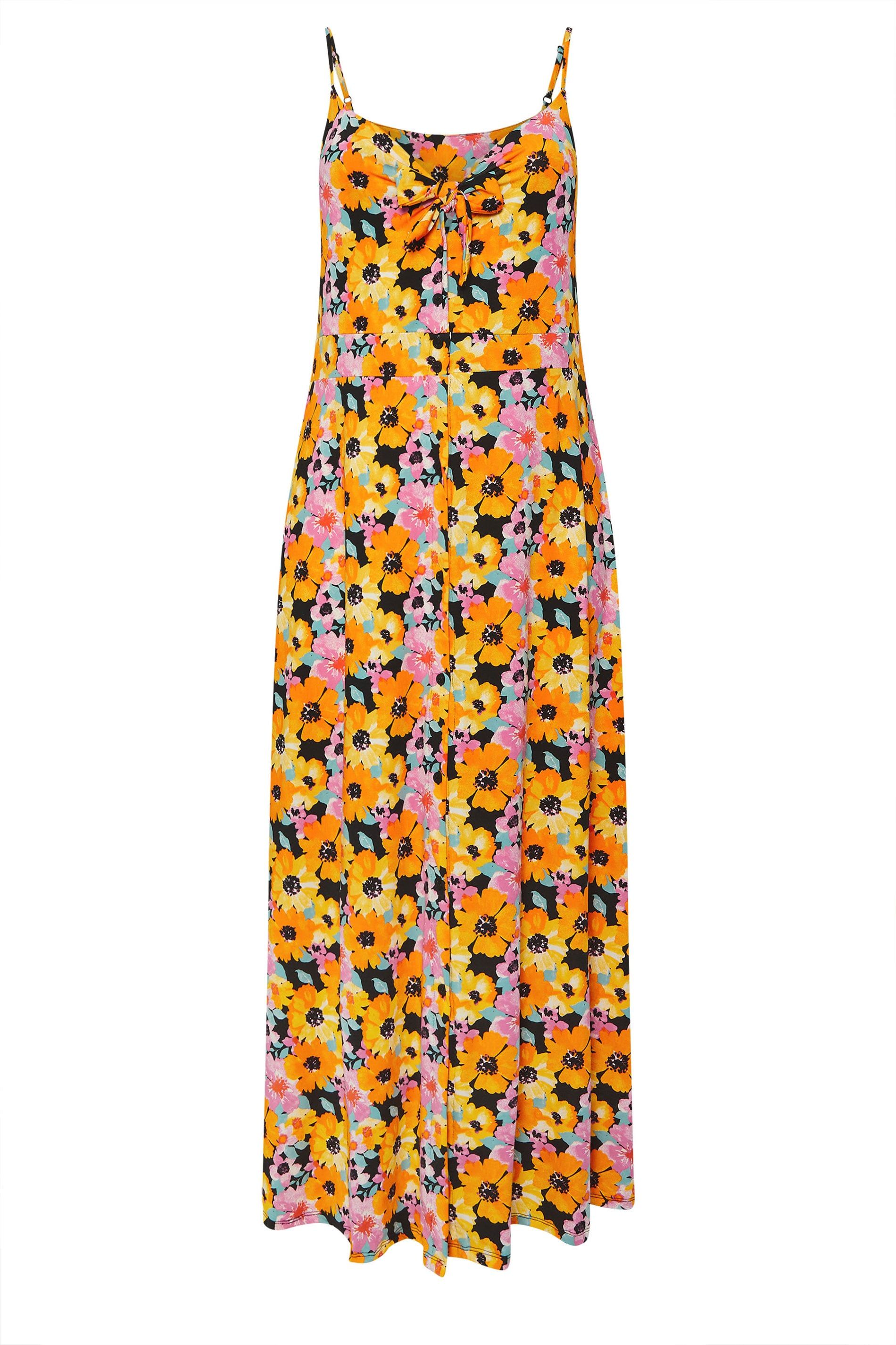 Yours Floral Print Maxi Dress